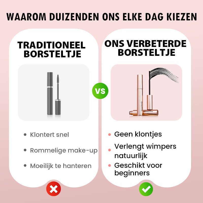 🔥2025 Hot Sale🔥Nieuwe verlengende en krullende mascara