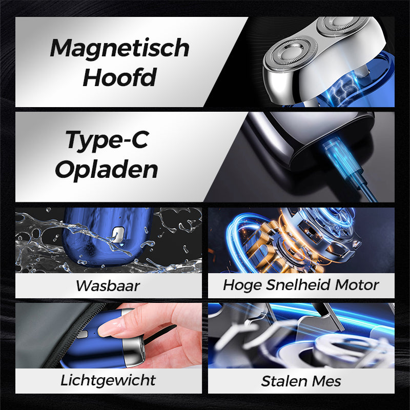 ✨HEET VERKOOP✨-🎉2025 Nieuwe Upgrade Zakscheerapparaat USB Mini-Scheerapparaten