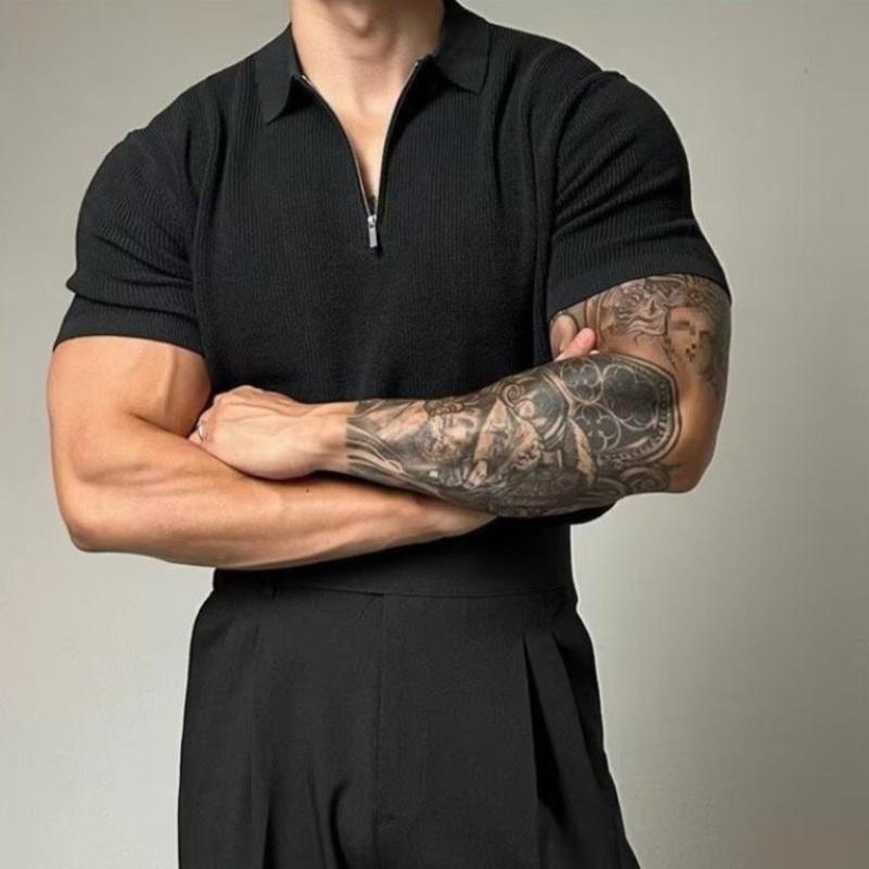 MONARCH ZIP MUSCLE SHIRT - Vizzaro