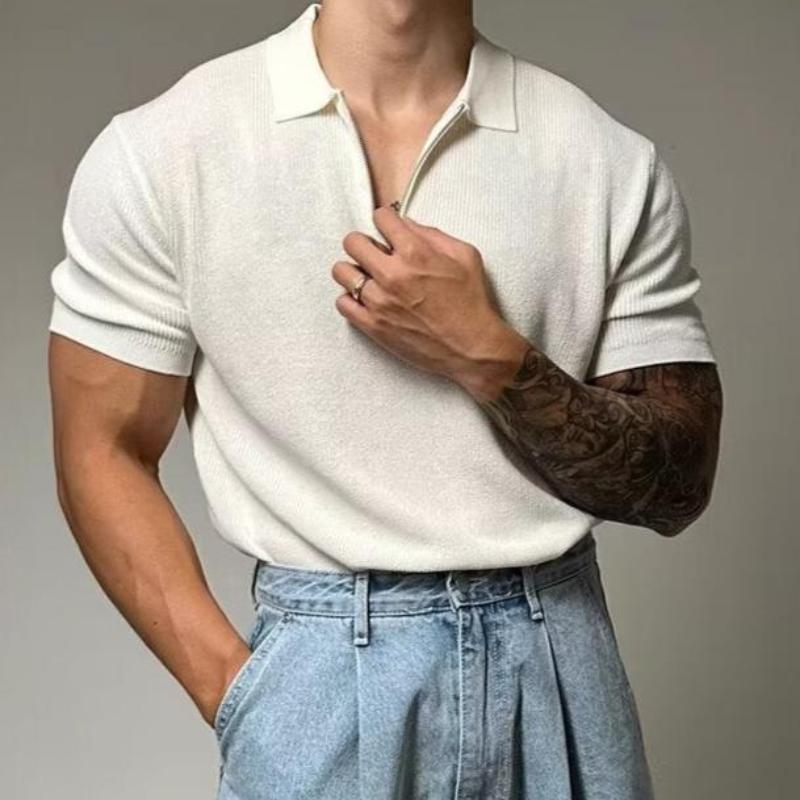MONARCH ZIP MUSCLE SHIRT - Vizzaro