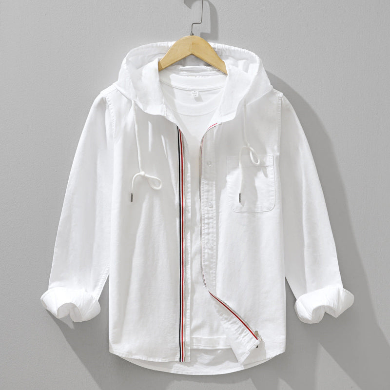 Zomerse Hoodie van Linnen - Vizzaro