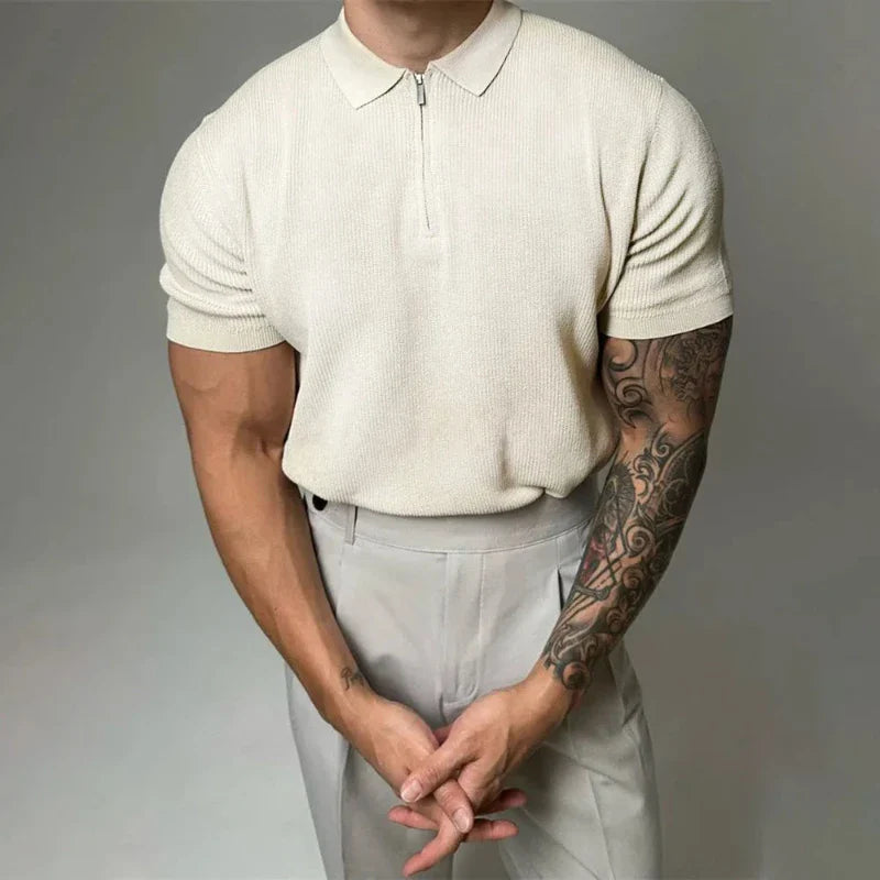 MONARCH ZIP MUSCLE SHIRT - Vizzaro