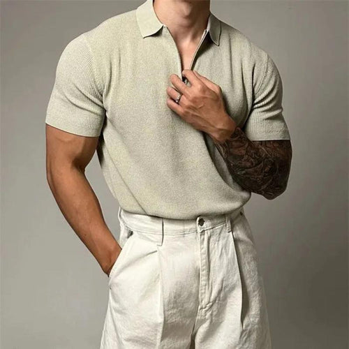 MONARCH ZIP MUSCLE SHIRT - Vizzaro