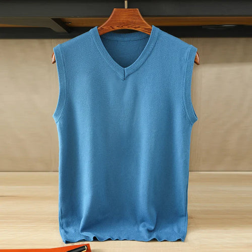 Luxe Knit Vest voor Lagen - Vizzaro