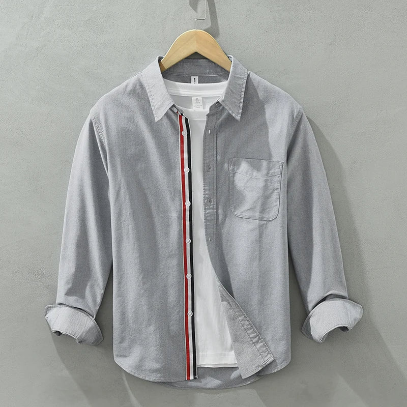 VINCE LINEN SHIRT - Vizzaro