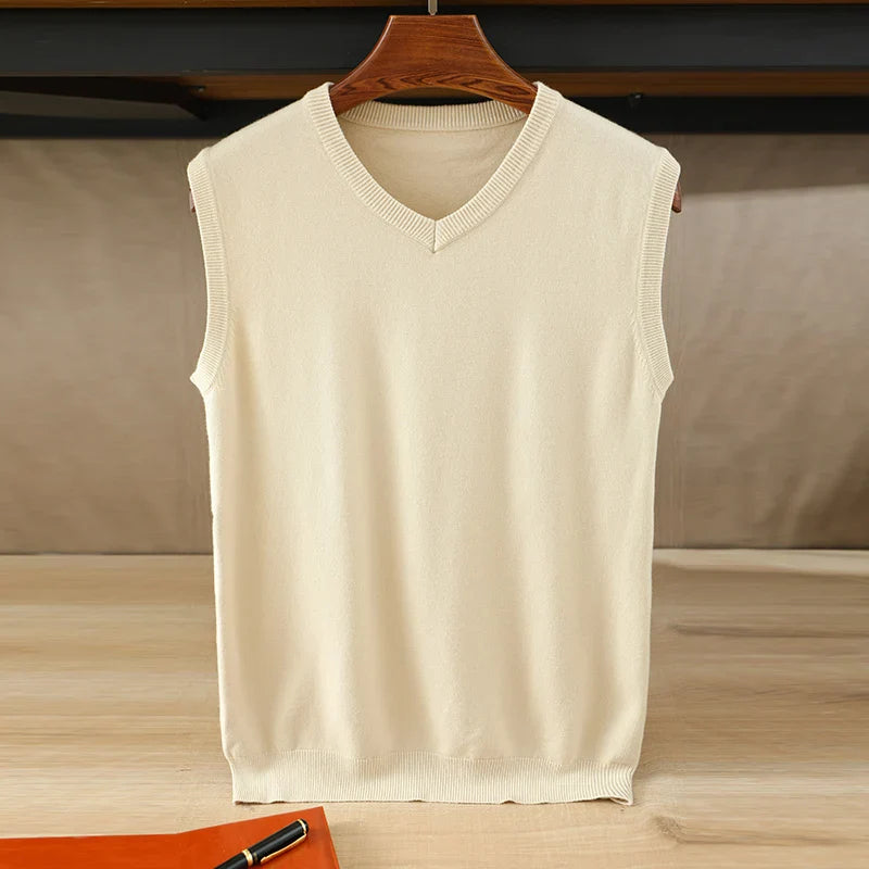 Luxe Knit Vest voor Lagen - Vizzaro