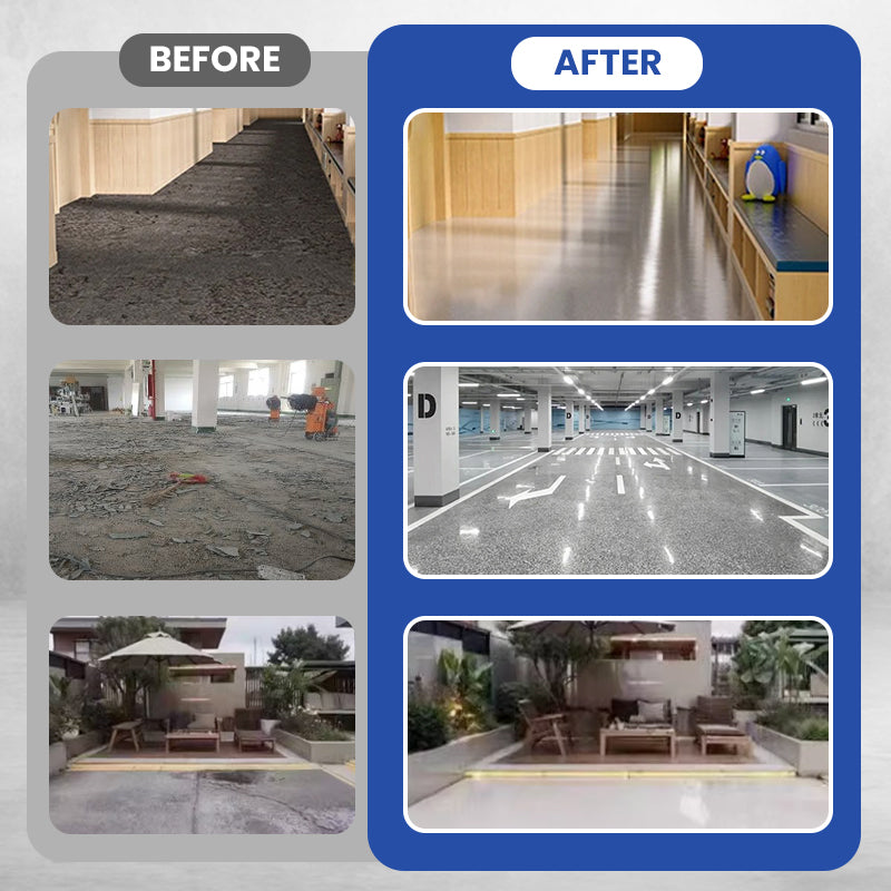 Premium Epoxyvloercoating – Transformeer uw vloer in marmer zonder verbouwing