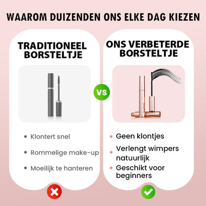 🔥2025 Hot Sale🔥Nieuwe verlengende en krullende mascara