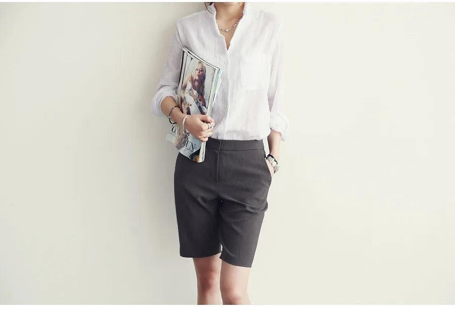 Linnen Shirt Clear *Outlet* - Vizzaro