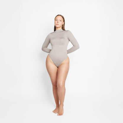 Sara Turtle Neck Thong Bodysuit