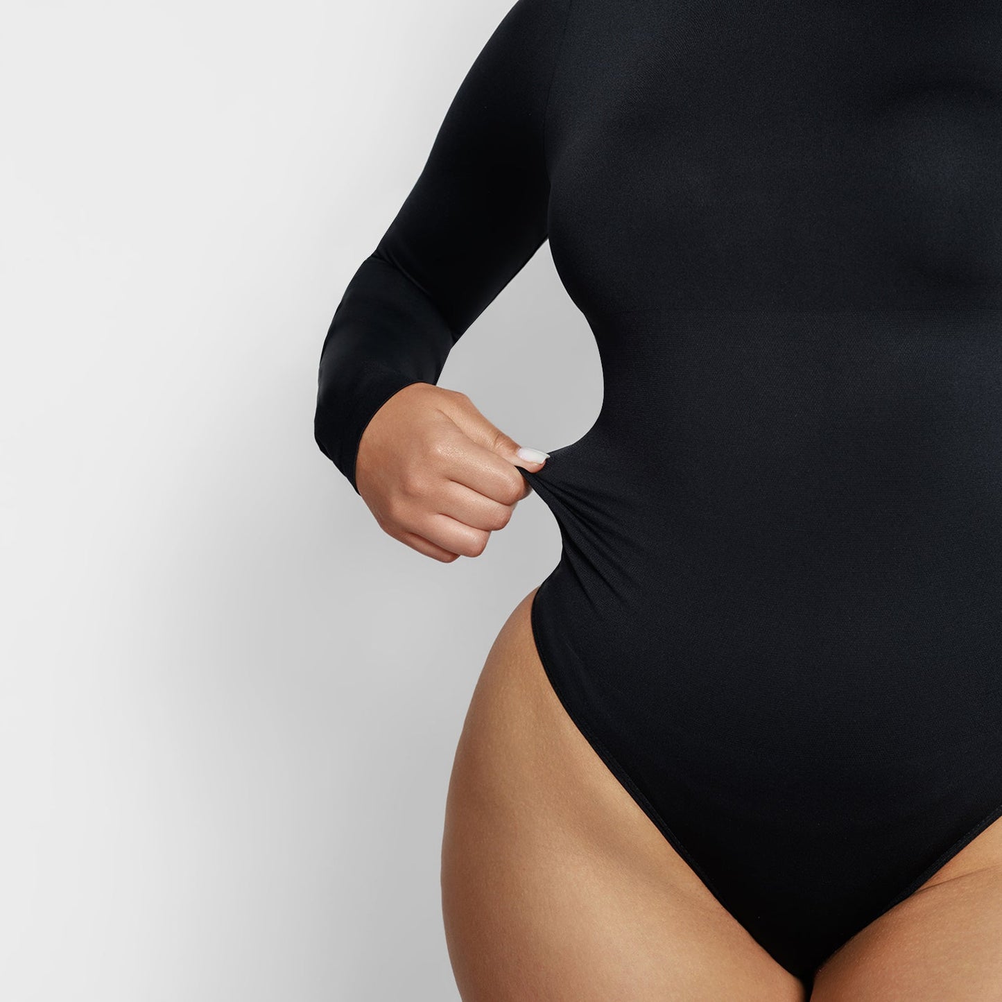 Sara Turtle Neck Thong Bodysuit