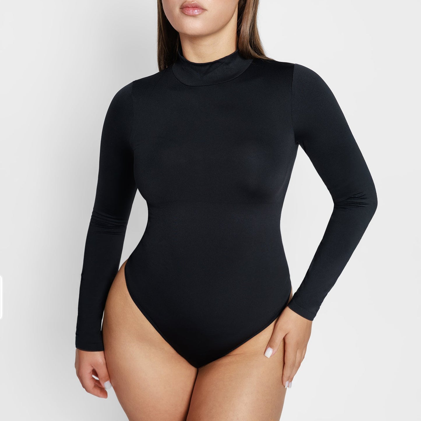 Sara Turtle Neck Thong Bodysuit