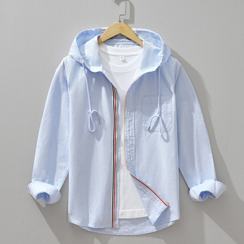 Zomerse Hoodie van Linnen - Vizzaro
