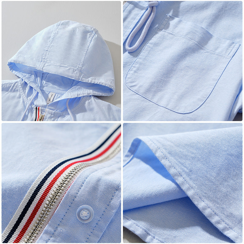 Zomerse Hoodie van Linnen - Vizzaro