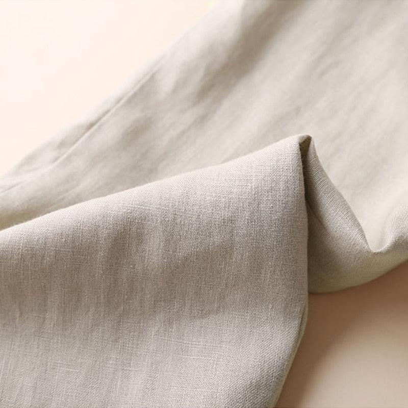Linnen Damesbroek – Comfortabele Pasvorm & Elegante Look - Vizzaro