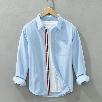 VINCE LINEN SHIRT - Vizzaro