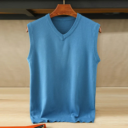 Luxe Knit Vest voor Lagen - Vizzaro