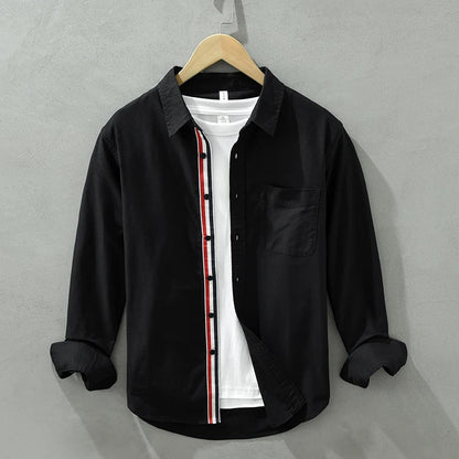 VINCE LINEN SHIRT - Vizzaro