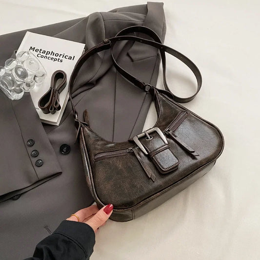 Dameshandtas Nanda van Synthetisch Leer – Elegante Look met Comfort voor Elke Dag