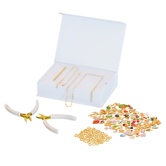 FabuLove DIY Sieraden Set 100+ Bedels – Jouw Stijl, Jouw Creatie - Vizzaro