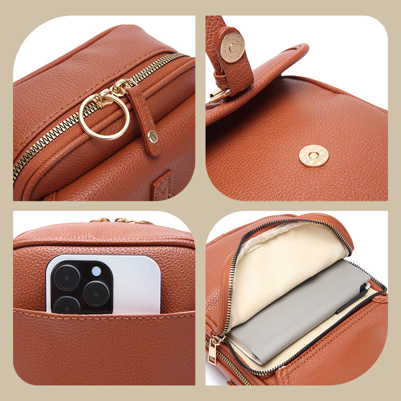 🔥Hete uitverkoop - 49% korting🔥De Victoria – Compacte Luxe Tas - Vizzaro